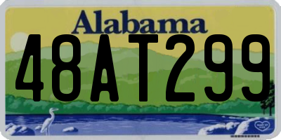 AL license plate 48AT299