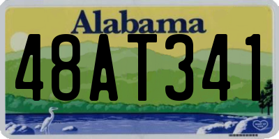 AL license plate 48AT341