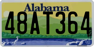 AL license plate 48AT364