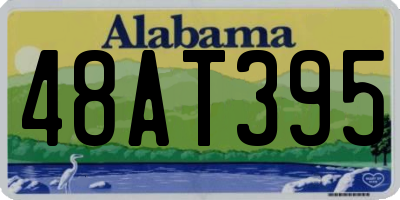 AL license plate 48AT395