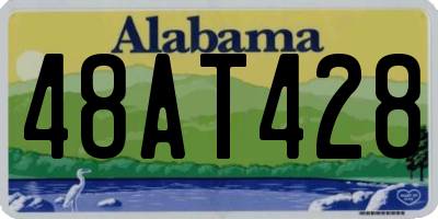 AL license plate 48AT428