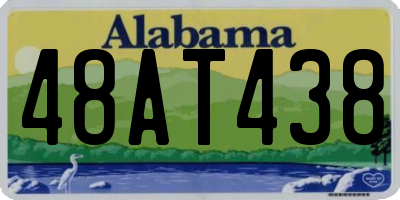 AL license plate 48AT438