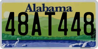 AL license plate 48AT448