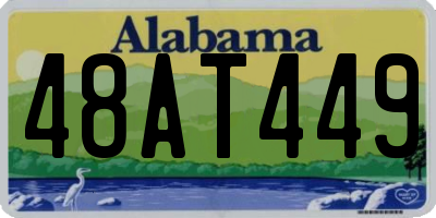 AL license plate 48AT449