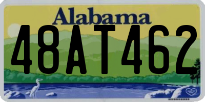 AL license plate 48AT462