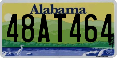 AL license plate 48AT464