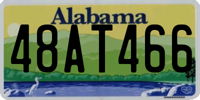 AL license plate 48AT466