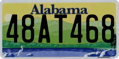 AL license plate 48AT468
