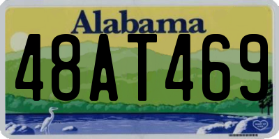 AL license plate 48AT469