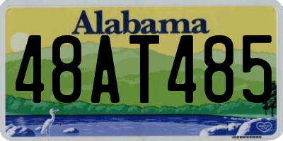 AL license plate 48AT485