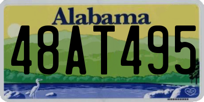 AL license plate 48AT495