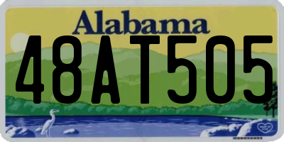 AL license plate 48AT505