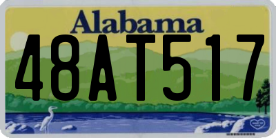 AL license plate 48AT517