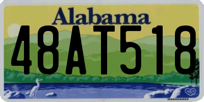 AL license plate 48AT518