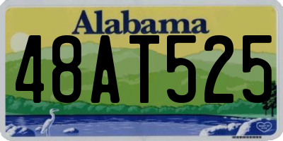 AL license plate 48AT525