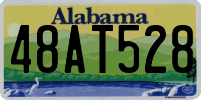AL license plate 48AT528