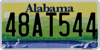 AL license plate 48AT544