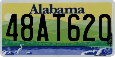 AL license plate 48AT620