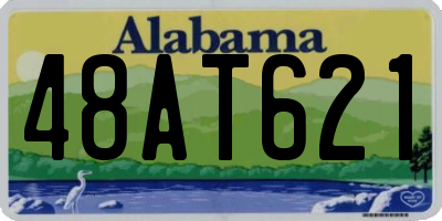 AL license plate 48AT621