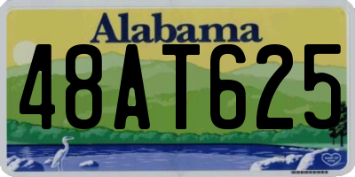 AL license plate 48AT625