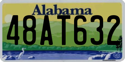 AL license plate 48AT632