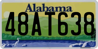 AL license plate 48AT638