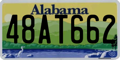 AL license plate 48AT662