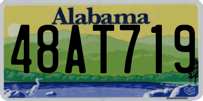AL license plate 48AT719