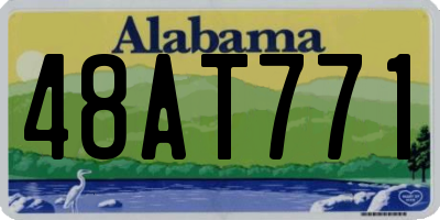 AL license plate 48AT771
