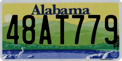 AL license plate 48AT779