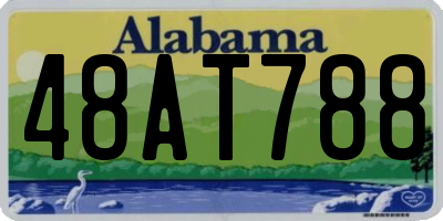 AL license plate 48AT788