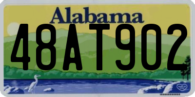 AL license plate 48AT902