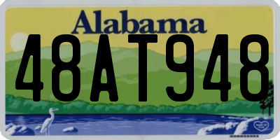 AL license plate 48AT948