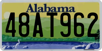 AL license plate 48AT962
