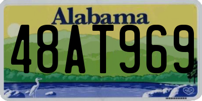 AL license plate 48AT969