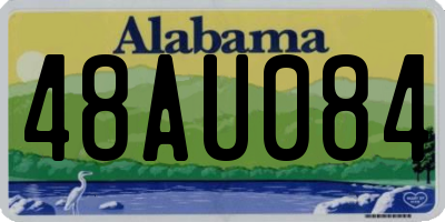 AL license plate 48AU084
