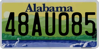 AL license plate 48AU085