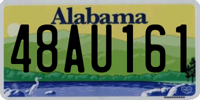 AL license plate 48AU161
