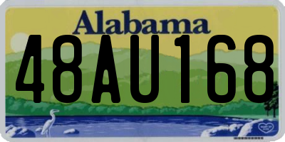 AL license plate 48AU168