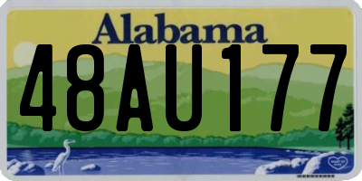 AL license plate 48AU177