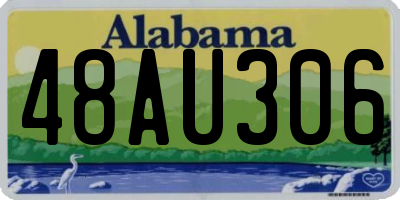 AL license plate 48AU306