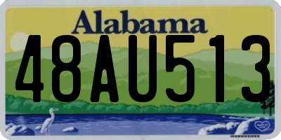 AL license plate 48AU513