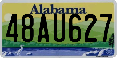 AL license plate 48AU627