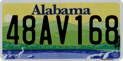 AL license plate 48AV168