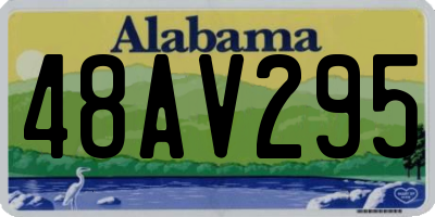 AL license plate 48AV295