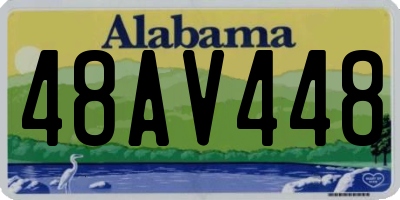 AL license plate 48AV448