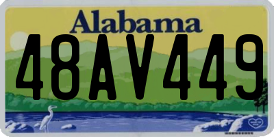 AL license plate 48AV449