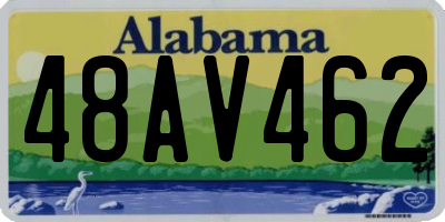 AL license plate 48AV462
