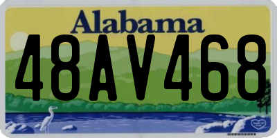 AL license plate 48AV468