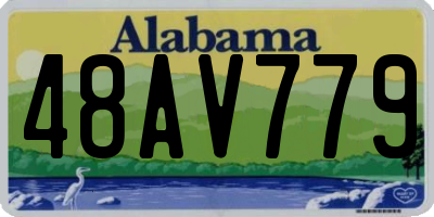 AL license plate 48AV779